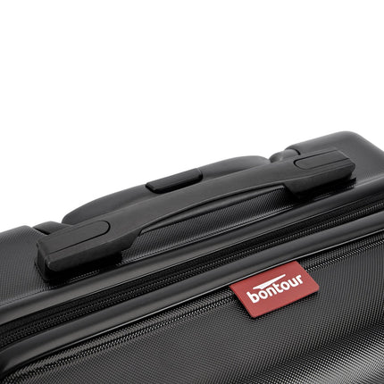 Valigia per bagagli a mano "verticale" con serratura, 56x39x20 cm, nero