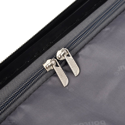 Valigia per bagagli a mano "verticale" con serratura, 56x39x20 cm, nero