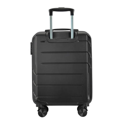 Valigia per bagagli a mano "verticale" con serratura, 56x39x20 cm, nero