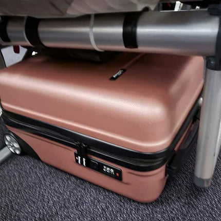 Bontour „Cabinone“ Handgepäck Wizzair 40x30x20 cm, 2 Räder unter Sitzwagen