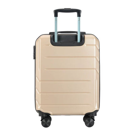 Bontour "vertikaler" Handgepäckkoffer mit Schloss, 56x39x20 cm, schwarz