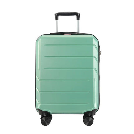 Bontour "vertikaler" Handgepäckkoffer mit Schloss, 56x39x20 cm, schwarz