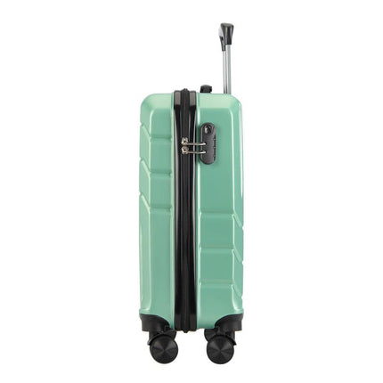 Bontour "vertikaler" Handgepäckkoffer mit Schloss, 56x39x20 cm, schwarz