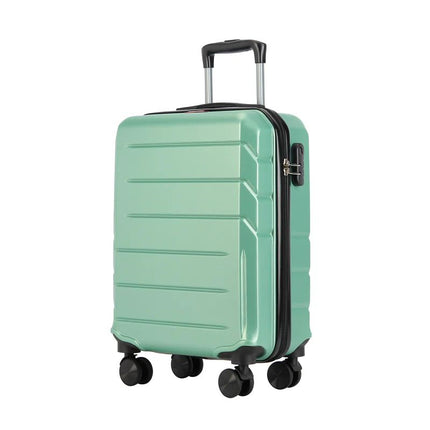 Bontour "vertikaler" Handgepäckkoffer mit Schloss, 56x39x20 cm, schwarz