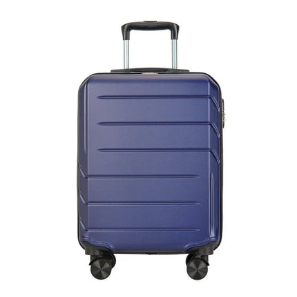 Bontour "vertikaler" Handgepäckkoffer mit Schloss, 56x39x20 cm, schwarz