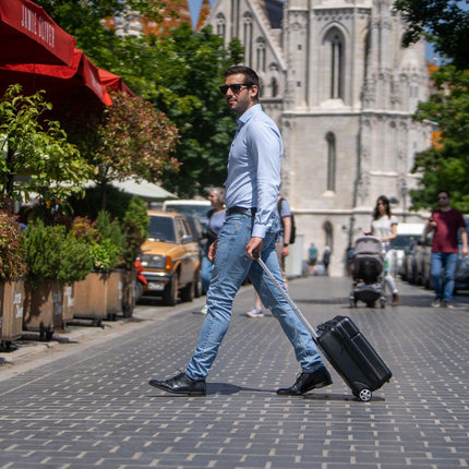 Bontour "Cabinone" Hand Lipgage Wizzirir 40x30x20cm, 2 ruedas debajo del carrito de asiento