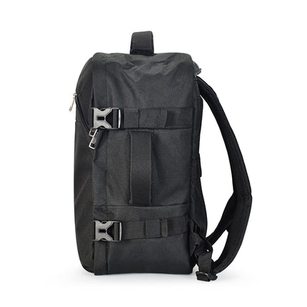 Bontour Air Travel -Rucksack, Wizzair/Ryanair Größe 40x20x25 cm, schwarz