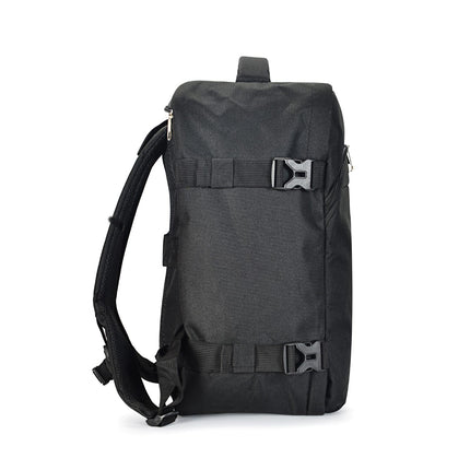 Bontour Air Travel -Rucksack, Wizzair/Ryanair Größe 40x20x25 cm, schwarz