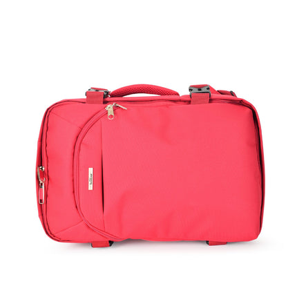 Rucsac Bontour Air Travel, Wizzair/Ryanair dimensiune 40x20x25cm, roșu