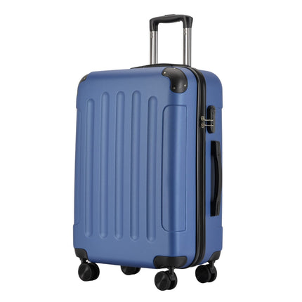 BONTOUR VERTICAL 4-Wheel Medium Suitcase 65×44.5×27 cm, Size M, Blue