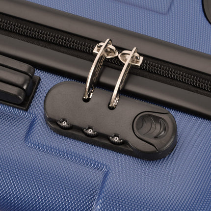 BONTOUR VERTICAL 4-Wheel Medium Suitcase 65×44.5×27 cm, Size M, Blue