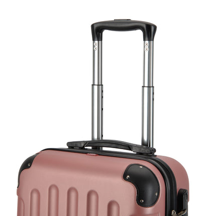 BONTOUR VERTICAL 4-Wheel Medium Suitcase 65×44.5×27 cm, Size M, RoseGold