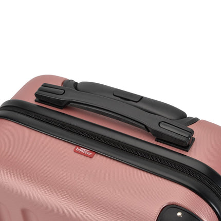 BONTOUR VERTICAL 4-Wheel Medium Suitcase 65×44.5×27 cm, Size M, RoseGold