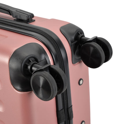 BONTOUR VERTICAL 4-Wheel Medium Suitcase 65×44.5×27 cm, Size M, RoseGold