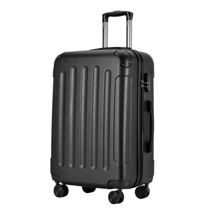 BONTOUR VERTICAL 4-Wheel Medium Suitcase 65×44.5×27 cm, Size M, Black