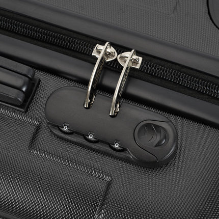 BONTOUR VERTICAL 4-Wheel Medium Suitcase 65×44.5×27 cm, Size M, Black