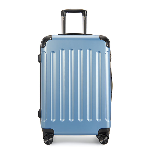 Bontour "verticale" handbagagekoffer met slot, 56x39x20 cm, zwart