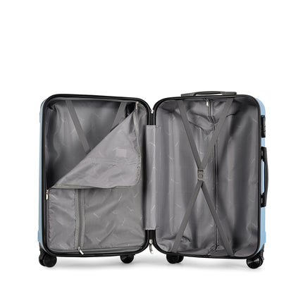 BONTOUR VERTICAL 4-Wheel Medium Suitcase 65×44.5×27 cm, Size M, Ice Blue