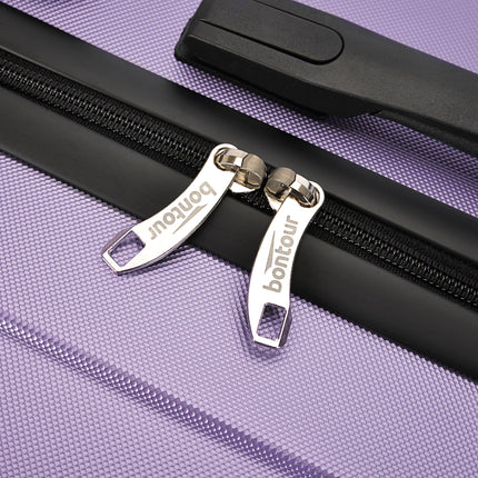 BONTOUR VERTICAL 4-Wheel Medium Suitcase 65×44.5×27 cm, Size M, PinkishPurple