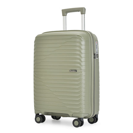 Bontour 'City' 4-wheeled suitcase with TSA lock, M Size 66x43x26 cm,  green