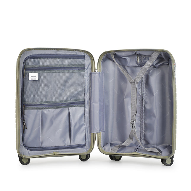 Bontour "Stadt" 4-Radkoffer 75x48x30 cm mit TSA-Schloss, Größe L, Grün