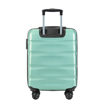 Bontour "vertikaler" Handgepäckkoffer mit Schloss, 56x39x20 cm, schwarz