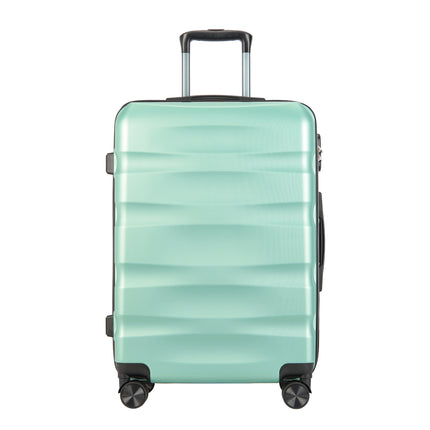 BONTOUR "WAVE" 4-Wheel Medium Suitcase 65×44.5×27 cm, Size M, Powder green