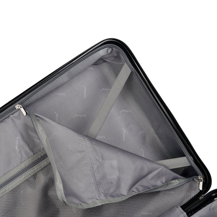 Bontour "függőleges" négykerekű gördülő bőrönd zárakkal, L méret