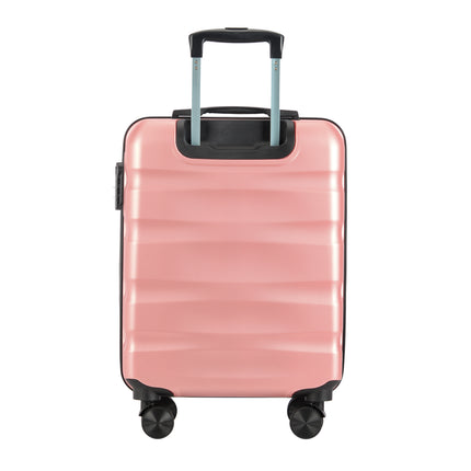 Bontour "navpični" ročni kovček za ročno prtljago s ključavnico, 56x39x20 cm, črna