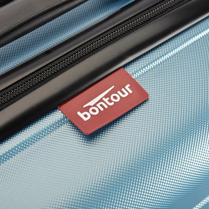 Bontour "vertikaler" Handgepäckkoffer mit Schloss, 56x39x20 cm, schwarz