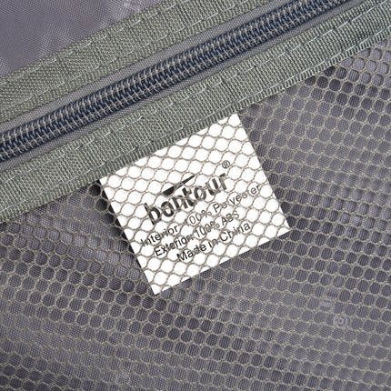 Bontour "vertikaler" Handgepäckkoffer mit Schloss, 56x39x20 cm, schwarz