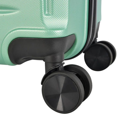 Bontour "vertikaler" Handgepäckkoffer mit Schloss, 56x39x20 cm, schwarz