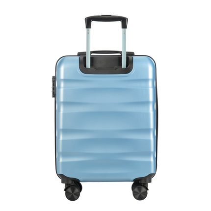 Bontour "vertikaler" Handgepäckkoffer mit Schloss, 56x39x20 cm, schwarz