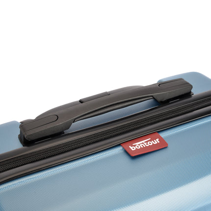 BONTOUR "WAVE" 4-Wheel Medium Suitcase 65×44.5×27 cm, Size M, Iceblue