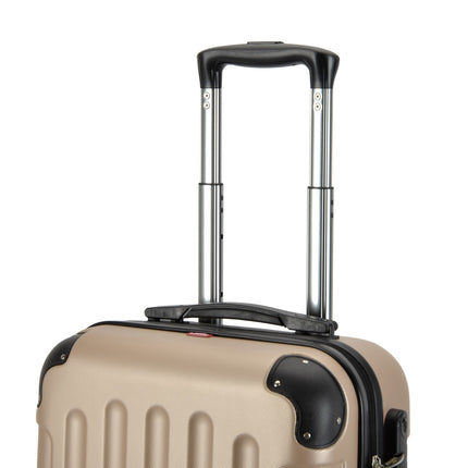 BONTOUR VERTICAL 4-Wheel Medium Suitcase 65×44.5×27 cm, Size M, Champagne