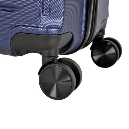 Bontour "vertikaler" Handgepäckkoffer mit Schloss, 56x39x20 cm, schwarz