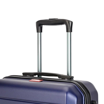 Bontour "vertikaler" Handgepäckkoffer mit Schloss, 56x39x20 cm, schwarz