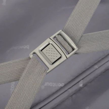 BONTOUR "SPINNER" hand luggage suitcase with lock, 55x40x20 cm, jungle green