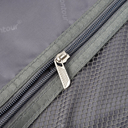 BONTOUR "SPINNER" hand luggage suitcase with lock, 55x40x20 cm, jungle green