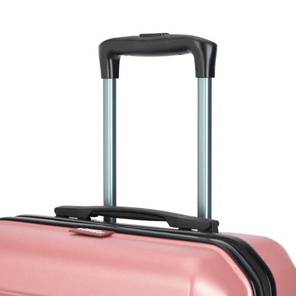 Bontour "vertikaler" Handgepäckkoffer mit Schloss, 56x39x20 cm, schwarz