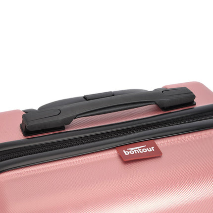 Bontour "vertikaler" Handgepäckkoffer mit Schloss, 56x39x20 cm, schwarz