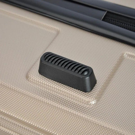 Bontour "vertikaler" Handgepäckkoffer mit Schloss, 56x39x20 cm, schwarz