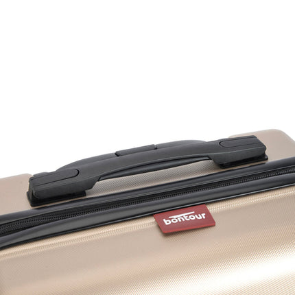 Bontour "vertikaler" Handgepäckkoffer mit Schloss, 56x39x20 cm, schwarz