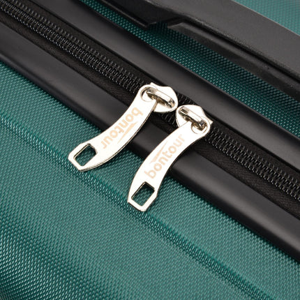 Valigia per bagagli a mano "verticale" con serratura, 56x39x20 cm, nero