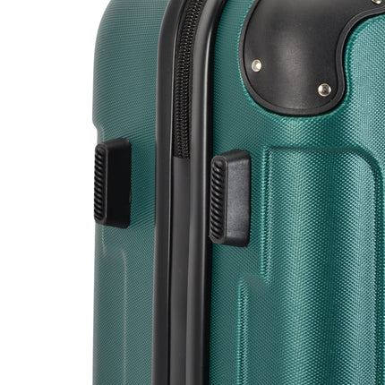 Valigia per bagagli a mano "verticale" con serratura, 56x39x20 cm, nero