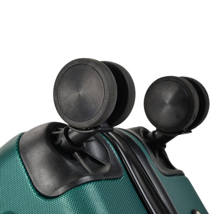 Valigia per bagagli a mano "verticale" con serratura, 56x39x20 cm, nero