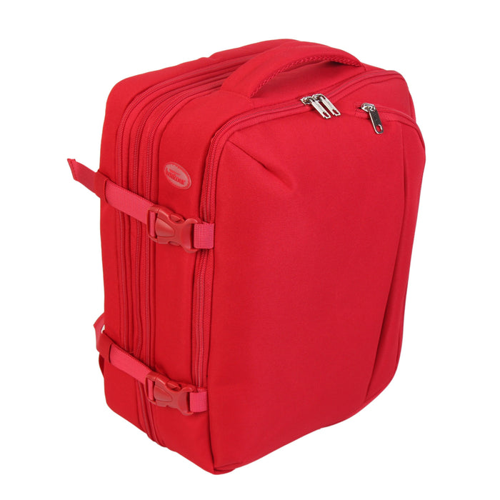 ECOHUB, bolsa de viaje de mano 40x20x25, rojo (2023) — BigTravelMarkt