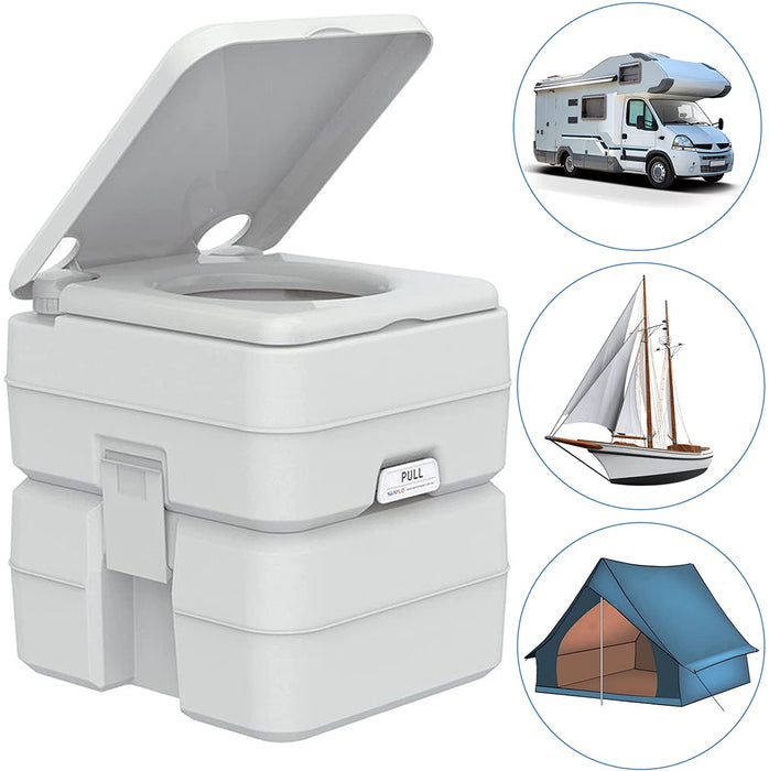 20L Portable Toilettes de Voiture pour Voyage Camping Hôpital