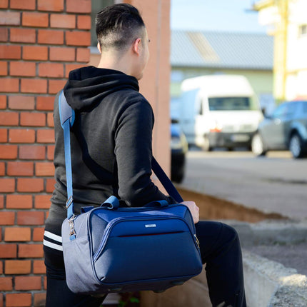 Bontour „Air“ Cestovná taška pre Ryanair/Wizz Air 40x20x25 cm, modrá