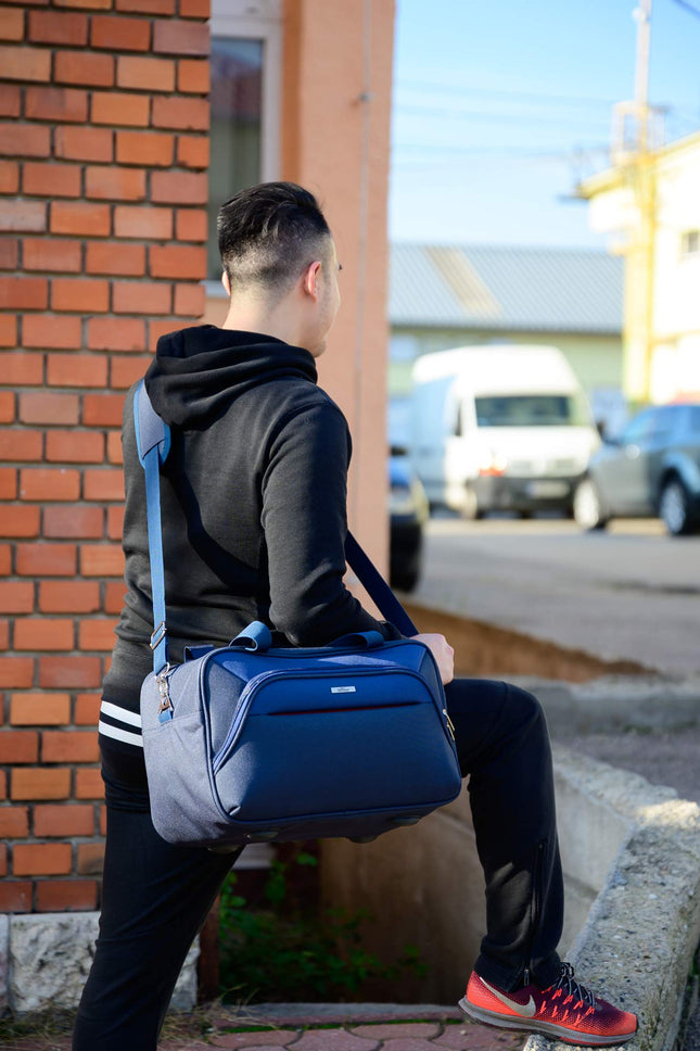 Bontour „Air“ -Sreisetasche für Ryanair/Wizz Air 40x20x25 cm, blau